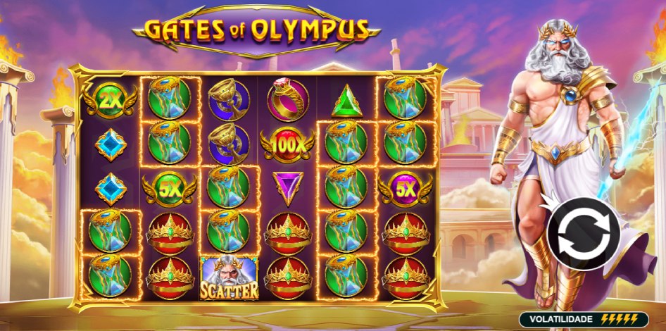 Jogar Gates of Olympus na Ona Bet